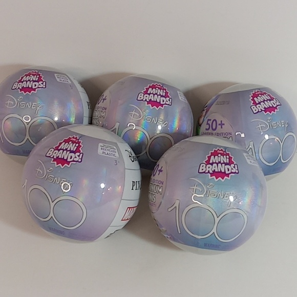 Disney 100th Anniversary Mini Brands Collectibles Set of 5 NIP - Picture 8 of 8